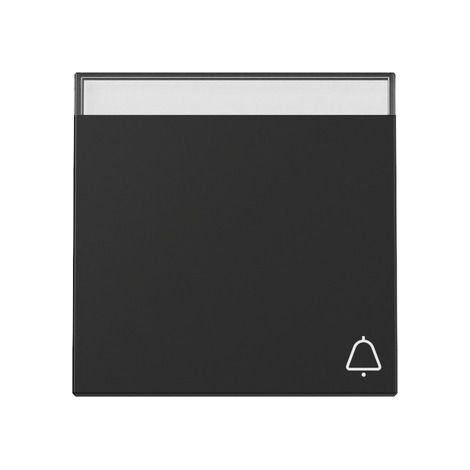 Gira Bilanciere Simb. Campanello + BSF System 55 Nero m [3673005], 3673 005