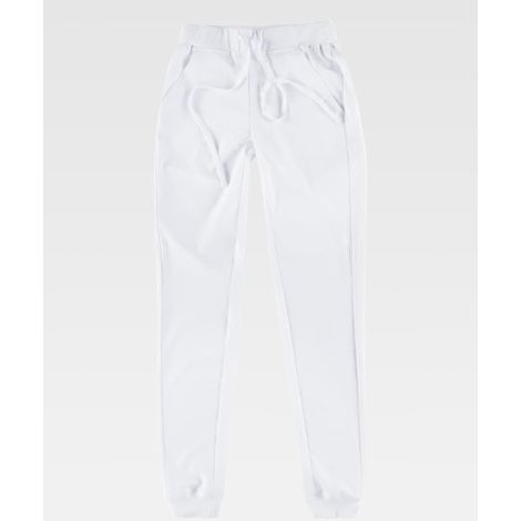 Pantalón de servicios elástico para mujer B6930 WORKTEAM XL Blanco