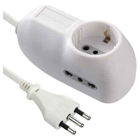MULTIPRESA POLIVALENTE 1+2 posti - ELECTRALINE