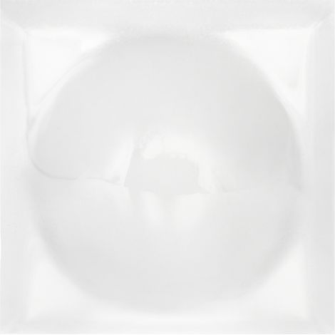 Mosaïque Décor en céramique blanche brillante C-CAP04 (1/4)