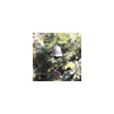 Carillon à vent japonais en forme de cloche en fonte, carillon à vent extérieur ou intérieur adapté au balcon de la terrasse du jardin (1/5)