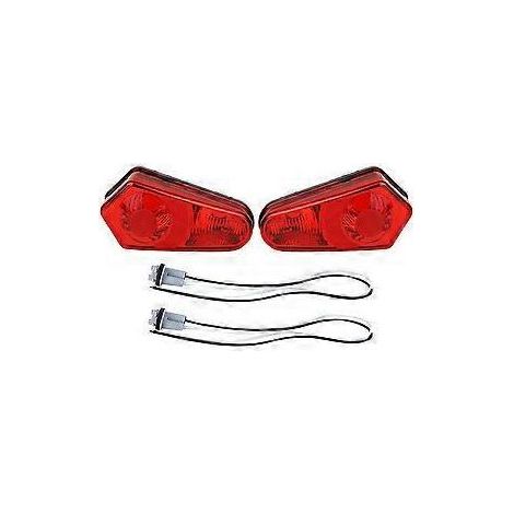 1 Paar LED-Brems- und Rücklichtsets für Motorräder der Baureihen Sportsman (2005–2013) (1/5)