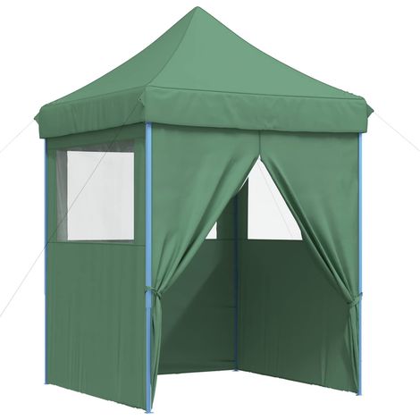 Maison Exclusive - Partyzelt 200 x 200 x 306 cm Grün Oxford-Stoff (1/5)