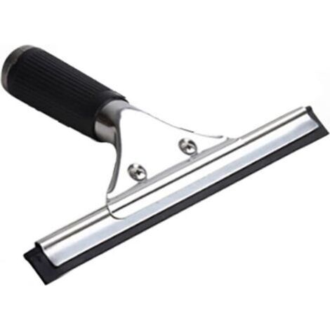 Raclette universelle noire pour portes de douche en verre, vitres de voiture, rétroviseurs de maison, accessoires d'essuie-glace de nettoyage de salle de bain, 15 cm, 6 pouces (1/5)