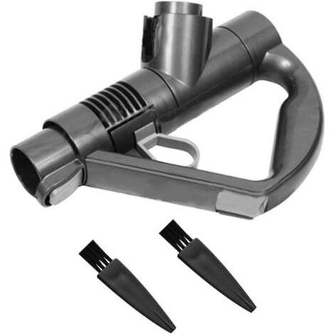 Dyson Poignée, Poignée Aspirateur Poignée d'origine pour aspirateur Manche Aspirateur avec 2 Pièces Brosse de Nettoyage Accessoire Dyson pour Dyson DC19 DC23 DC26 DC29 DC32 DC36 DC37 (1/5)