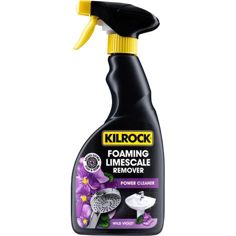 Kilrock FOAMLIMESCALE500 Foaming Limescale Remover Violet 500ml KILFOAMLS500