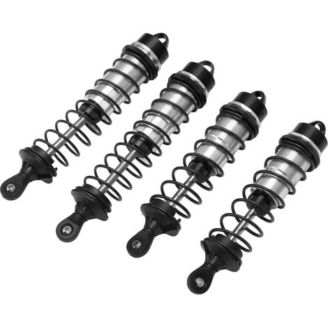 Amortisseurs avant et arrière RC en alliage d'aluminium haute résistance pour ARRMA 1/7 MOJAVE et 1/8 Kraton, noir (1/5)
