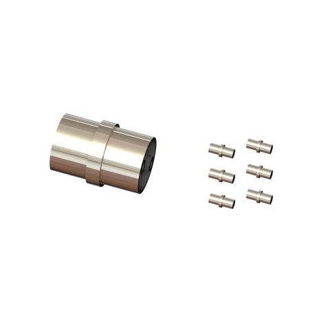 Lot Assembleurs pour 1 Main courante Ø50 mm et 6 Lisses Ø16 mm - Finition INOX (1/2)