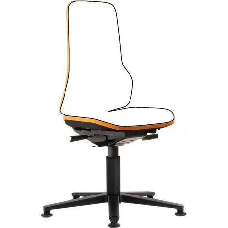 Arancione Neon Synchromit Gleiter Sedie