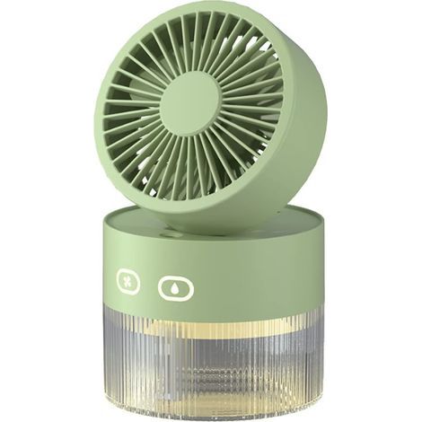 3-in-1 USB Charging Fan: Portable Desktop Fan (with Humidifier Function) — Ideal for Working from Home (1/5)