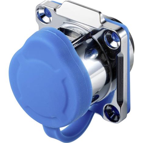 TRU COMPONENTS TC-12770476 Adattatore Argento, Blu (1/4)