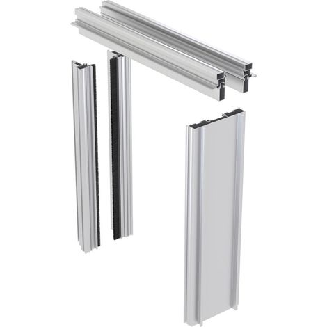 Knauf Aluminium-Spachtellaibung Pocket Kit Easy für Holztürblatt CW 75 Schiebetür