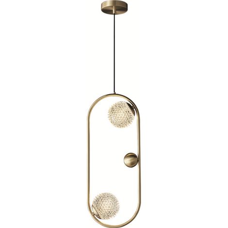 Granada E50 – moderne goldene Pendelleuchte