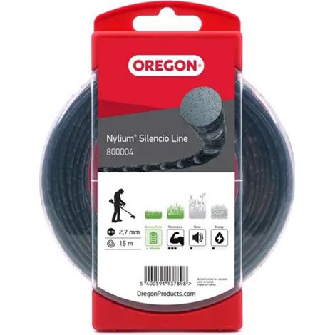 Fil débroussailleuse Ondulé 2,7 mm x 15 m Oregon Nylium (1/5)