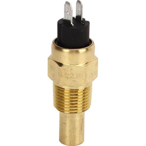 Capteur de température de l'eau 3/8NPT 3W, alarme de surchauffe, transducteur de température du liquide de refroidissement du moteur pour générateur Diesel 6-24V