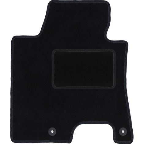 Tappetino conducente nero per: Kia Ceed II hatchback, station wagon, wagon, ProCeed, coupé (2012-2018) (1/5)