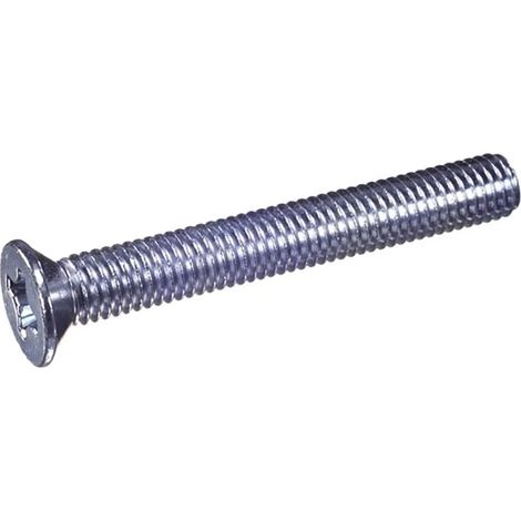 Vis dresselhaus 6x40 mm galvanisée tête fraisée Phillips