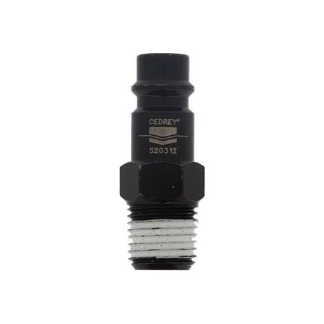 EMBOUT RAPIDE MALE 1/4' TYPE EURO CEDREY