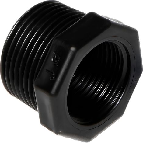 Réduction Courte Pp à Visser Mâle-femelle 1'' (26/34) X 3/4'' (20/27) - Pn 16 Bars