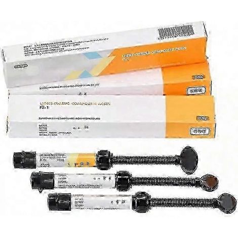Ciment dentaire en résine 3X pour réparation et obturation des caries : restauration résistante (1/5)