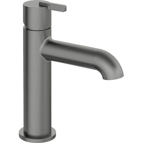 Waschbeckenarmatur, titaniumfarben, SILIA-30 (1/3)