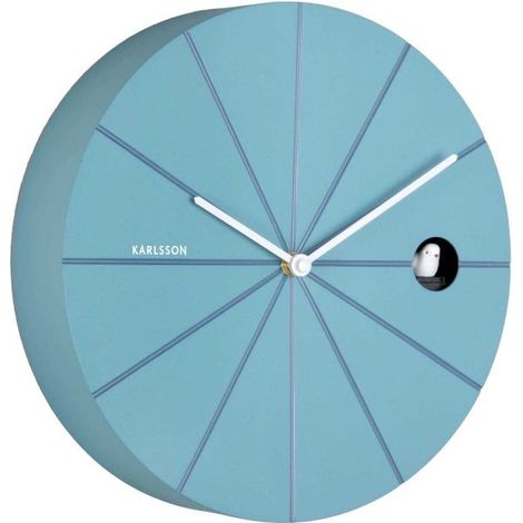 Horloge murale coucou en ABS Destacado Bleu (1/5)