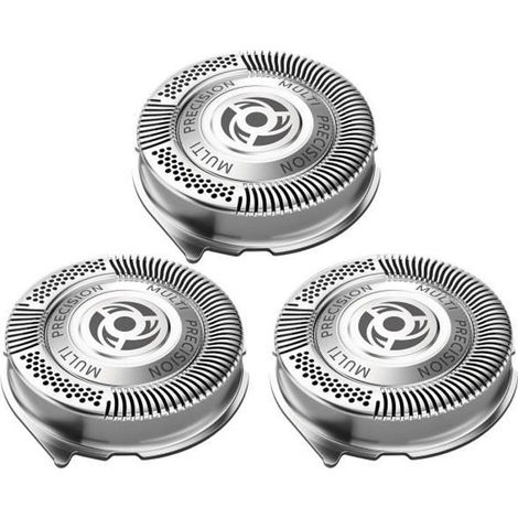 Philips Norelco Series 5000 SH50 MultiPrecision Tête de rasoir pour rasoir (pack de 3) pour Norelco 5000 series