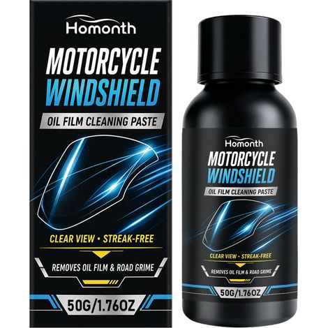 Nettoyant pour pare-brise Homonth, détachant pour vitres de voiture, nettoyant pour vitres, produit d'entretien quotidien pour voiture 50 g (1/5)