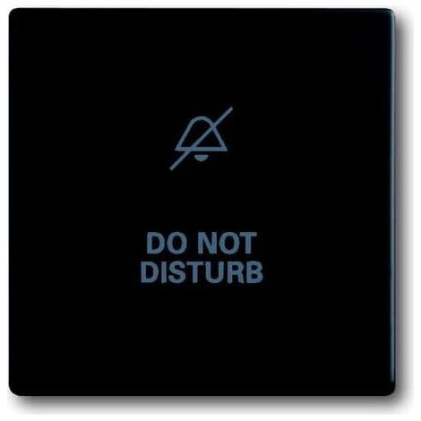 Enjoliveur Interrupteur Simple 885 Noir Mat 2CKA001751A3040 ABB 586937