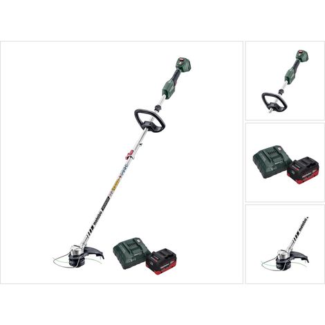 Metabo RTD 18 LTX BL 30 cortabordes sin cable 18 V 30 cm sin escobillas + 1x batería 8,0 Ah + cargador