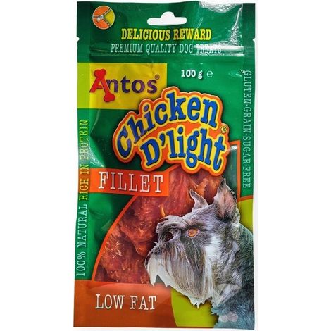 Snack para Perros Chicken D'Light Fillet - 100g  Oferta exclusiva