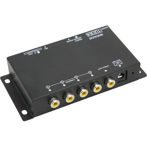 Enregistreur vidéo numérique pour véhicule 4 canaux 720p DC9-36V Mini MDVR universel pour camping-car, fourgonnette et camion (1/5)