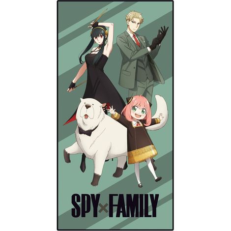 SPY X FAMILY SERVIETTE DE TOILETTE SEASON 3 35 X 70 CM SAKAMI MERCHANDISE