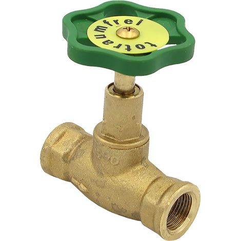 Durchgangsventil IG 3/8" - 2" mit Entleerung und steigende Spindel