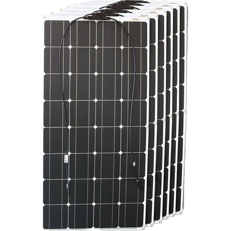 Panneau Solaire, Design Flexible, Haute Efficacité, Panneau Solaire 600w (1/2)