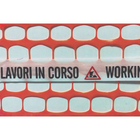 RETE PER CANTIERE MT.50 REDIL PLUS FASCIA LAVORI IN CORSO col. Arancio H. cm. 120 50.00 metri