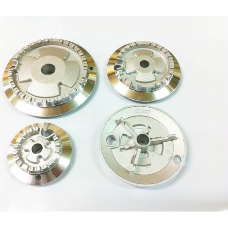 BRUCIATORI PER CUCINA A GAS IGNIS WHIRPOOL 4 PZ con 2 medi nuovo NT B 2543 (1/2)
