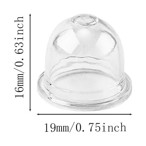 (19 mm, 20 pièces) Poire d'amorçage de carburateur pour pompe à carburant, tronçonneuse, débroussailleuse, outils motorisés de jardin. (1/4)
