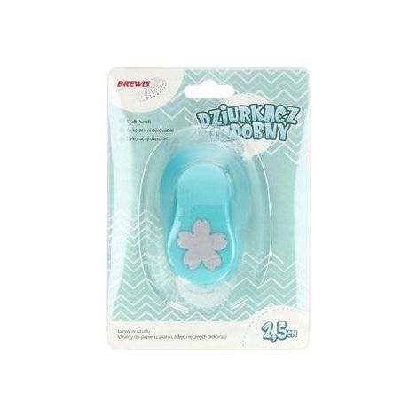 Dekorative Stanze – Blume 2,5 cm, gemischt