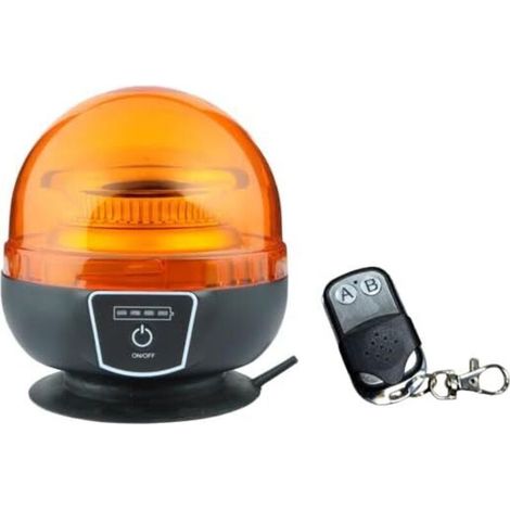 LED-LED mit drahtloser magnetischer Fernbedienung, wiederaufladbarem Akku, Ladeanzeige, magnetischer Befestigung und Saugnapf, Schutzart IP56 (1/4)