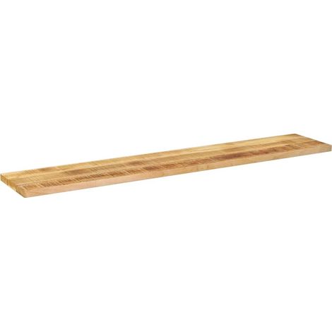 Dessus de table  Dessus de bureau  Plateau de table rectangulaire bois massif de manguier brut