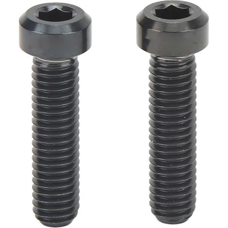 M6 23,5 mm Titanlegierungsschraube, oxidations- und rostbeständig, zuverlässige Fahrradbefestigung, 2er-Packung Vorbaubolzen