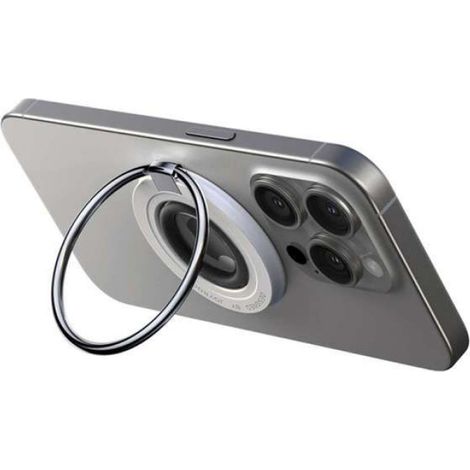 Support Magnétique Téléphone - Compatible MagSafe - Transformable En Trépied - Amovible Pour Chargement Sans Fil - 1 Pièce (1/5)