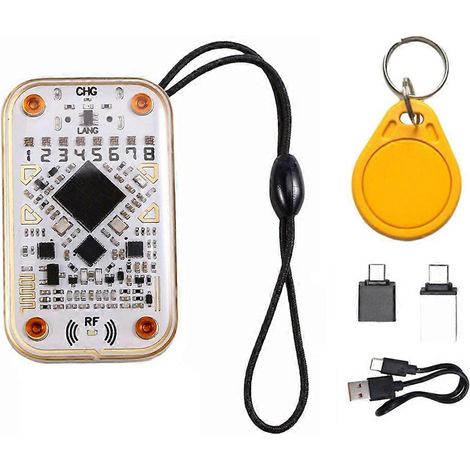 Chameleon Ultra RFID-Chip-Lesegerät + Smartcard-Emulator-Schlüsselanhänger CUID 125K 13,56 MHz Dekodierung von IC-NFC-ID-Karten Lesen/Schreiben (1/5)