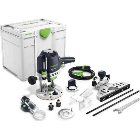 Festool OF 1400 EBQ-Plus fresa con luce mobile in Systainer