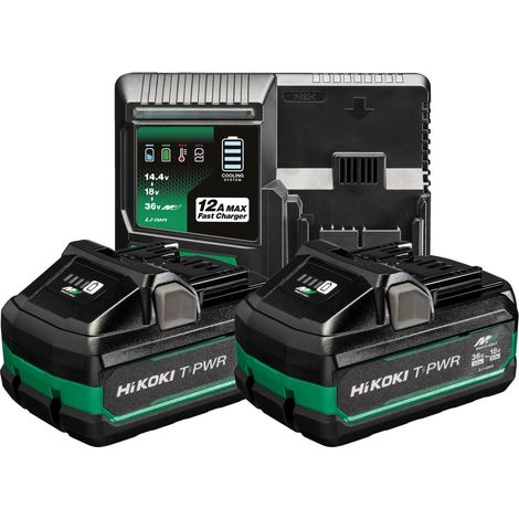 HiKOKI Booster Pack T-Power 18V 8,0Ah - 36V 4,0Ah + Schnelladegerät UC36YSL2WAZ (1/5)