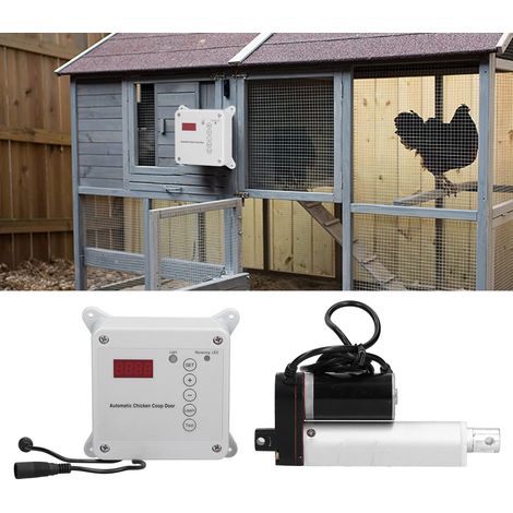 Kit de commande d'ouvre-porte automatique à pression latérale 100-240 V 30 W avec minuterie photosensible conforme aux normes européennes (1/5)