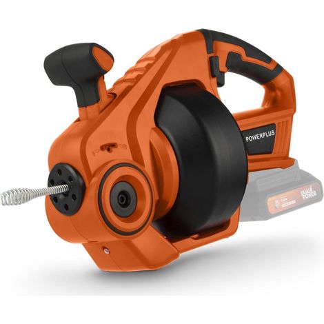 Powerplus batterij ontstoppingsveer POWDPG77500 - 20 Vontstopper - 7m spiraalveer - Gegalvaniseerd