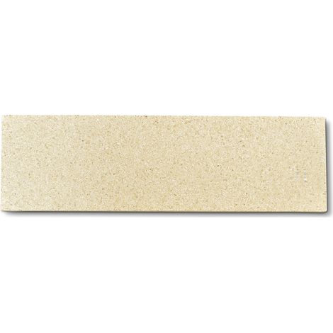 Déflecteur centré pour poêles à cheminée Alicante de Fireplace - vermiculite - dimensions d'encastrement parfaitement adaptées