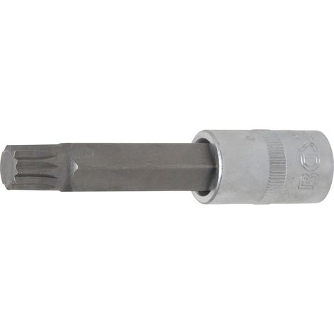 BGS Punta de impacto de 100 mm para vasos 12,5 mm (1/2 pulgada) dentado interior (para XZN) M14 - 4364 (1/2)